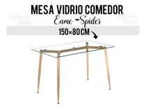 Comprar Mesa Comedor Moderna De Vidrio Rectangular Spider Glass 
