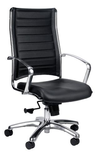 Eurotech Seating Europa Silla De Cuero Con Respaldo Alto, Co