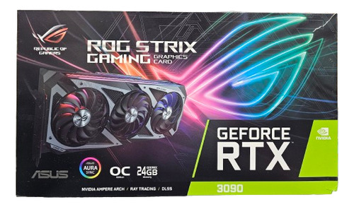 Placa De Video Rtx 3090 Asus Rog Strix 