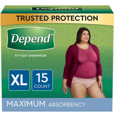 Depend Fit-flex - Ropa Interior Para Incontinencia Para Adul