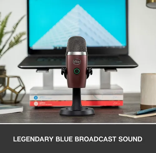 Logitech Blue Yeti Nano Micrófono Usb Color Chocolate (Reacondicionado)