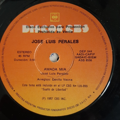 Simple Jose Luis Perales Cbs C18
