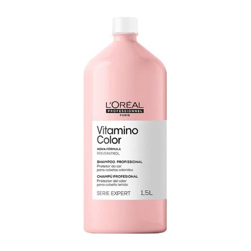 Kit Loréal Vitamino Color - Shampoo 1,5l + Máscara 250g