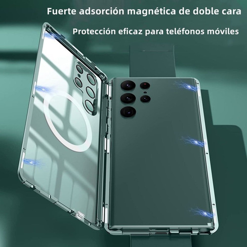 Funda Ultramagnética Hd De Doble Cara Para Samsung S22 S23