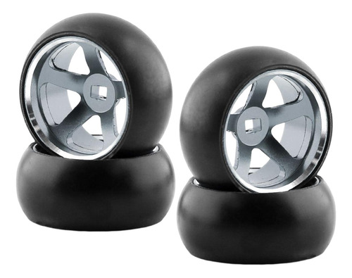 Llanta De Rueda De Cubo 4 Uds Y Argén 25 Mm X 11 Mm Argén