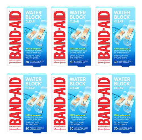 Band-aid - Vendas Adhesivas Estériles Impermeables Transpa.