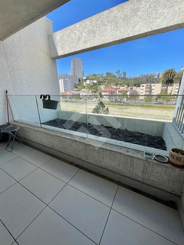 Departamento De 1 Dorm A Pasos De Metro Viña Del Mar 