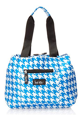 Nicole Miller Lunch Cooler - Insulated Tote - Houndstooth