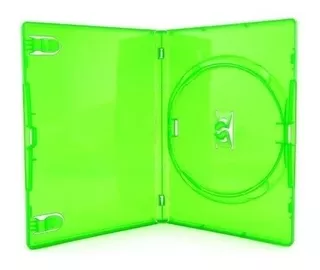 Estojo Box Dvd Amaray Verde Cx Com 300 Unidades