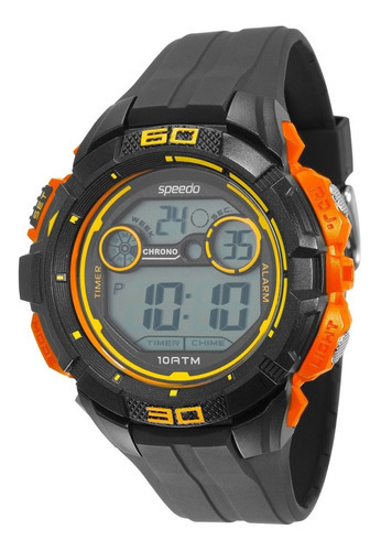 Relógio Speedo Digital Sport Lifestyle Alarme 65085g0evnp1