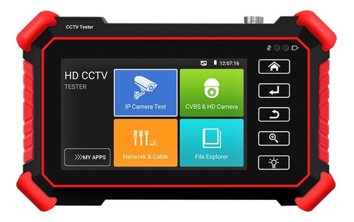 Probador De Cámara Ip 4k, 8mp, Cctv, Iptv, 4 Pulgadas, Mini