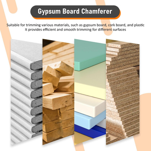 Cortador Rápido De Drywall, Cortador De Gesso Cartonado,
