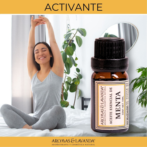 Aceite Esencial Menta, Aromaterapia, Estimulante Fresco