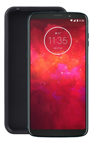 Funda De Tpu Negra For Motorola Moto Z3