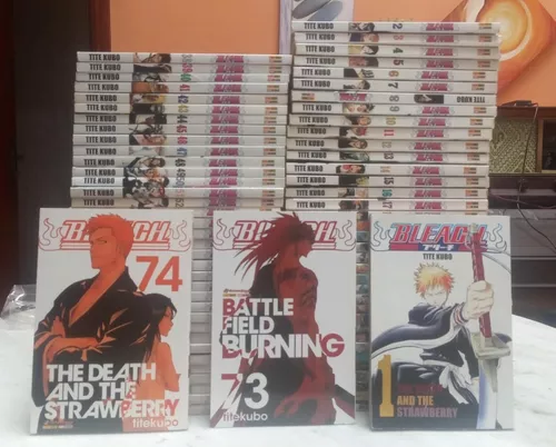 Bleach Coleçao Completa 1 Ao 74 Mangá (com O 73)