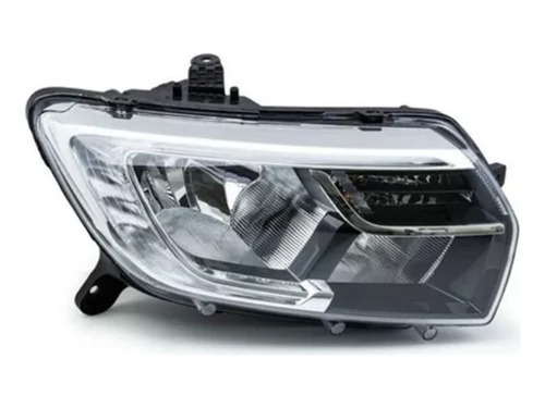 Farol Renault Logan Sandero Life Stepway Led 2020 21 22 23