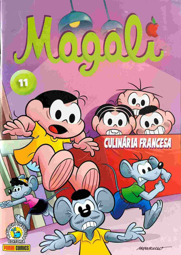 Gibi Magali - Culinária Francesa, Volume 11 - Autor Mauricio De Sousa, Editora Panini Brasil, 2022
