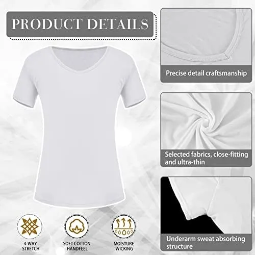 3 Piezas Polera Interior A Prueba De Sudor Poleras Inter