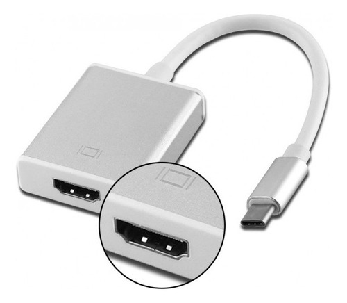 Adaptador Conversor Usb 3.1 Tipo C A Hdmi Hd 4k 