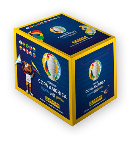 Caja Copa América 2021 Panini X 50 Sobres 