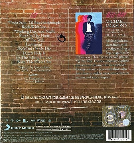 Michael Jackson Off The Wall (cd+blu Ray)