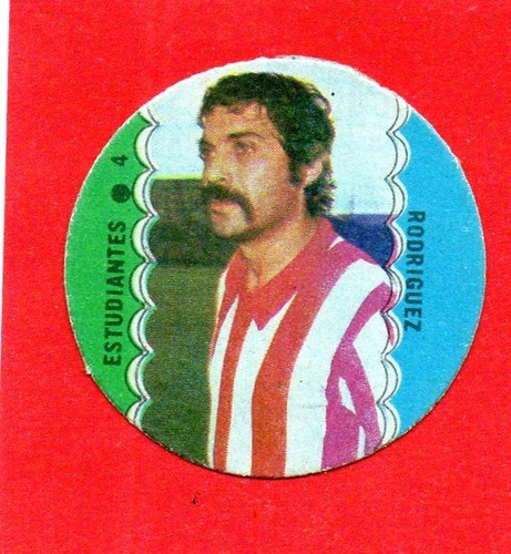 Futbol 1977, Figurita N° 4 Rodriguez Estudiantes Lp. Mira!!!