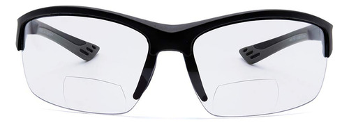 Vitenzi Bifocal Safety Glasses Wit Readers Wrap Around Spor