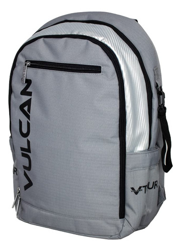 Vulcan Sporting Goods Co. Mochila Deportiva, Gris Y Negro, .