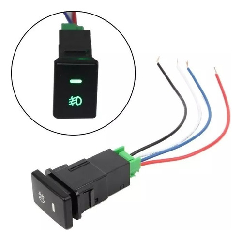 Boton Interruptor Switch Neblinero Faro 12v Auto Universal