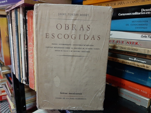 Obras Escogidas, Jaime Torres Bodet, Wl.