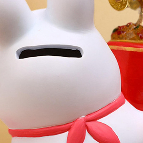 Figura De Conejo Del Zodiaco Chino, Caja De Ahorro De Dinero