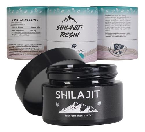 Shilajit Premium, Puro, Auténtico, Orgánico Y Natural, 30 G