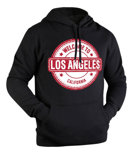 Buzo Canguro Los Angeles California Hombre Mujer Unisex