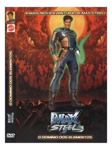 Dvd Max Steel O Domínio Dos Elementos