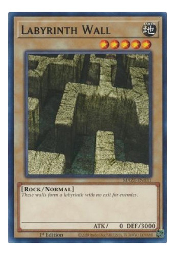 Muro Laberinto Raro Yugioh