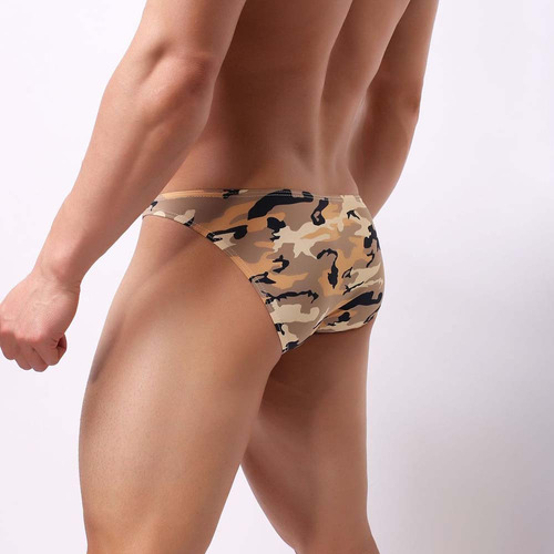 Calzoncillos De Moda Para Hombre En T Con Estampado De Camuf