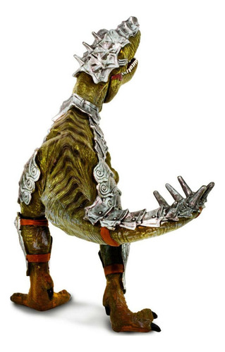 Figura T-rex Armadura Blindada Muñeco Safari Colección Tx
