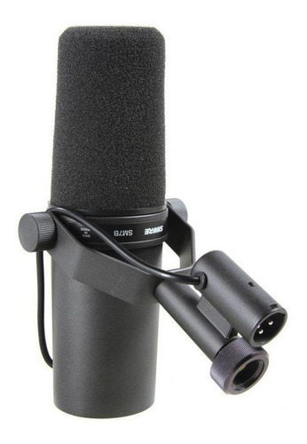 Microfone Shure Sm7b Dinâmico Para Podcast E Estúdio