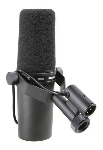 Micrófono Shure SM7B dinámico cardioide negro