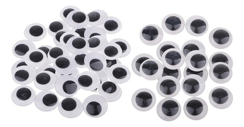 Od 60 Pcs Adhesivos Ojos Móviles Manualidades Ojos Para