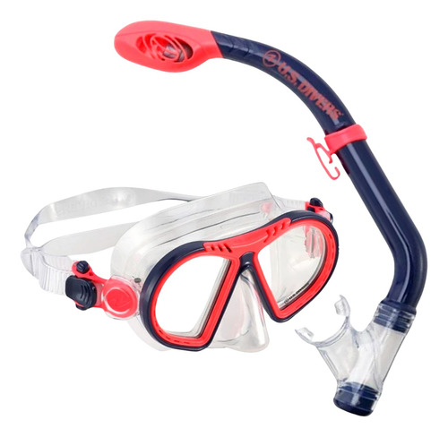 Kit Máscara Y Snorkel Us Divers Para Niño Toucan Keiki - *