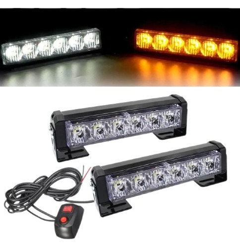 Faro Barra Led Estroboscopica Policial Advertencia Universal