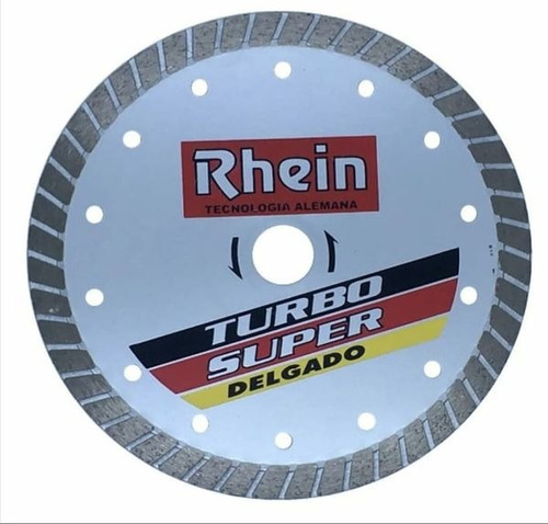 Disco Diamantado Turbo Super Fino 4,5 Pulgadas (115mm) Rhein