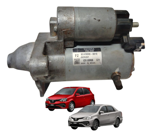 Motor Partida Toyota Etios 2013 2021 Usado 281000y220