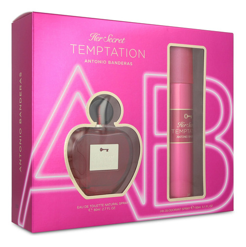 Set Her Secret Temptation 2pzs Dama De Banderas
