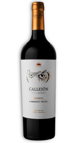 Callejón Del Crimen Reserva Vino Cabernet Franc 750ml