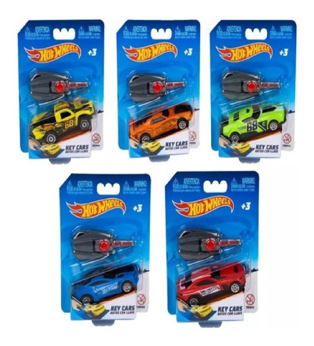 Auto Hotwheels Key Cars Llave Lanzador Auto Dispara Playking