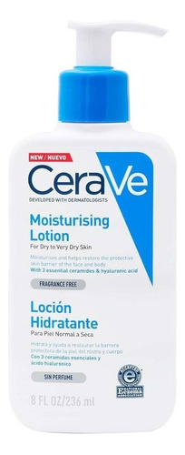 Loción Corporal Cerave Hidratante Sin Perfume 236ml