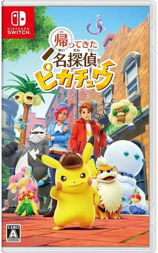 Detective Pikachu Returns Nintendo Swtich