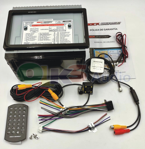 Imagen 4 de 7 de Autoestéreo Pantalla 6.9 Mirrorlink Rockseries Rks-2400mlgps